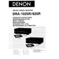 DENON DRA-1025R Instrukcja Obsługi