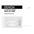DENON AVC-A11SR Instrukcja Obsługi