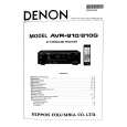 DENON AVR-810G Instrukcja Serwisowa