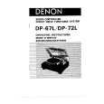 DENON DP-67L Instrukcja Obsługi
