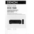 DENON DCD-1560 Instrukcja Obsługi