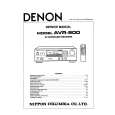 DENON AVR900 Instrukcja Serwisowa