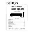 DENON DCD980 Instrukcja Serwisowa