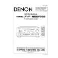 DENON AVR-882 Instrukcja Serwisowa