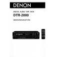 DENON DTR-2000 Instrukcja Obsługi