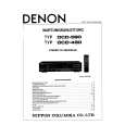 DENON DCD-480 Instrukcja Serwisowa